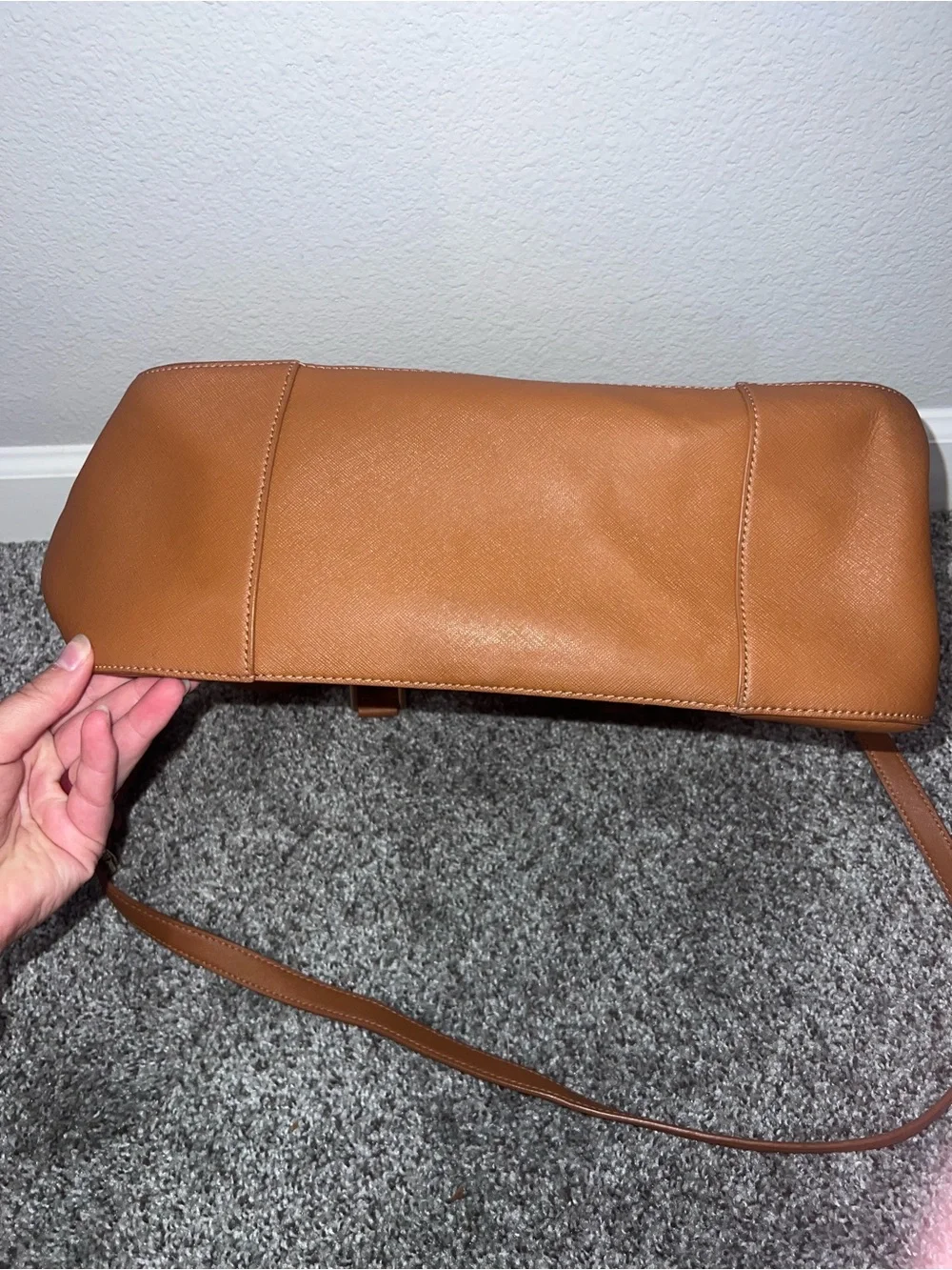 Tory Burch Robinson Double Zipper Tote Leather Bag